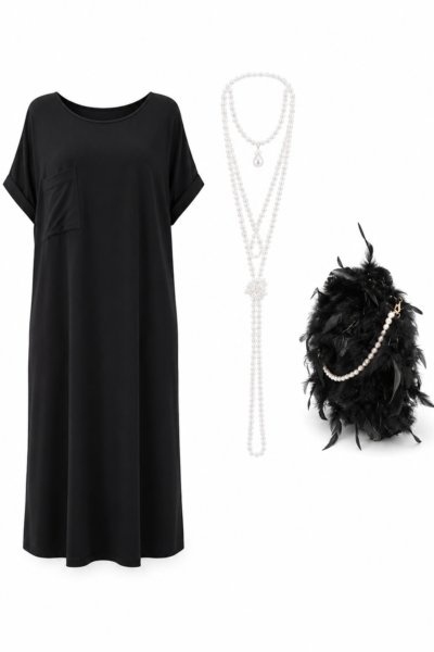 Czarna sukienka marki Lexi Moda